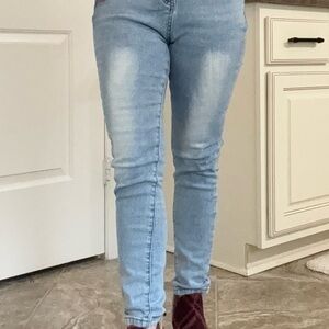 Light Blue Skinny Jeans